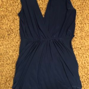 Blue dress